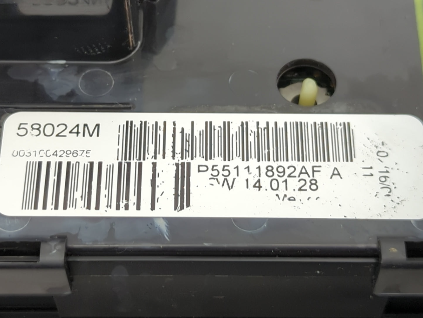 2009-2011 Dodge Journey Climate Control Module Temperature AC/Heater Replacement P/N:P55111892AF Fits Fits 2008 2009 2010 20