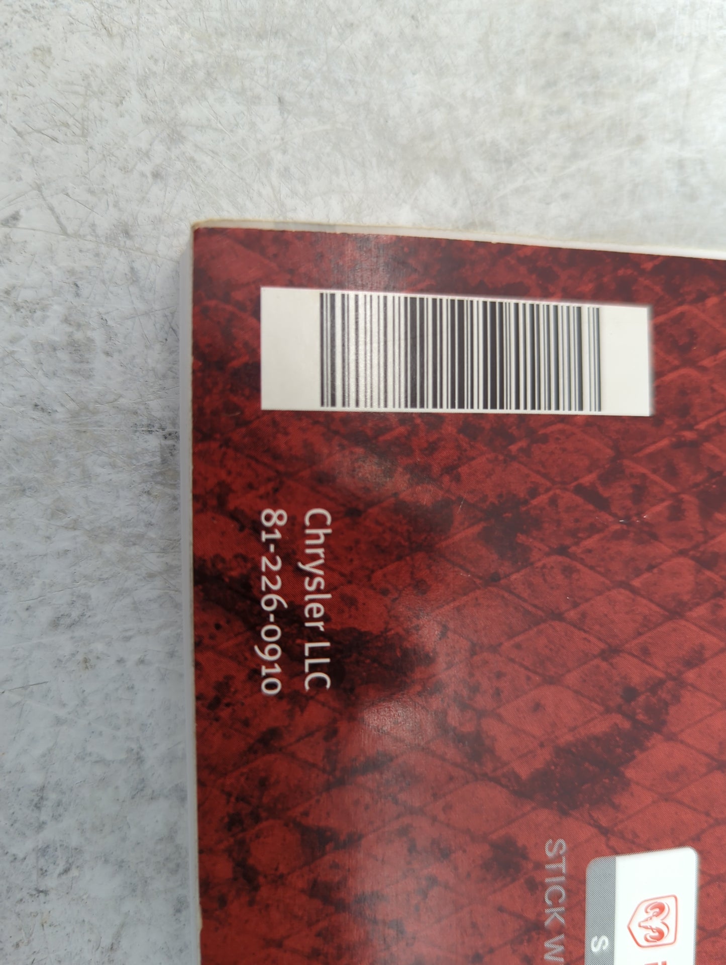 2009 Dodge Journey Owners Manual Book Guide P/N:81-226-0910 OEM Used Auto Parts - Oemusedautoparts1.com