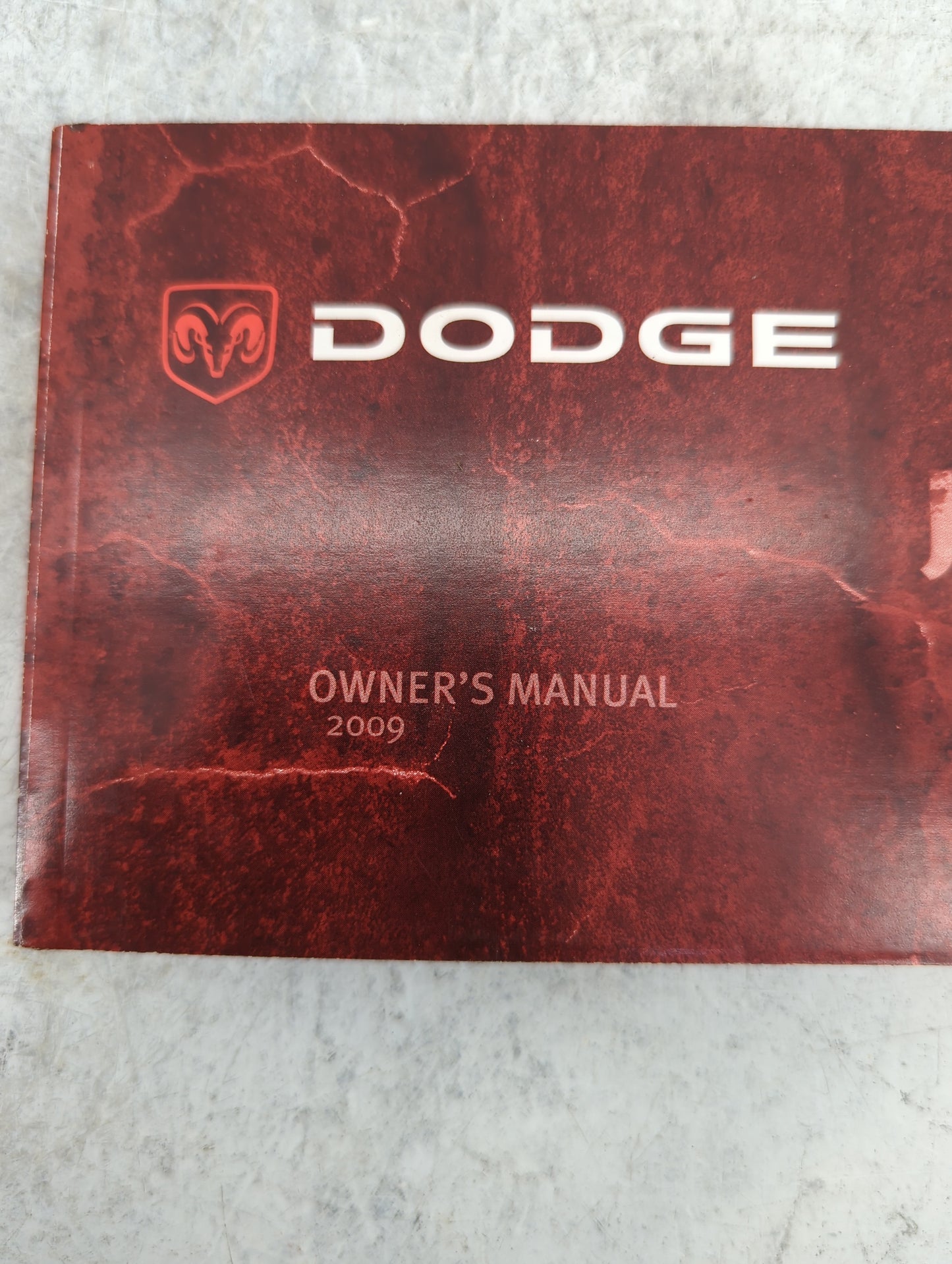 2009 Dodge Journey Owners Manual Book Guide P/N:81-226-0910 OEM Used Auto Parts - Oemusedautoparts1.com