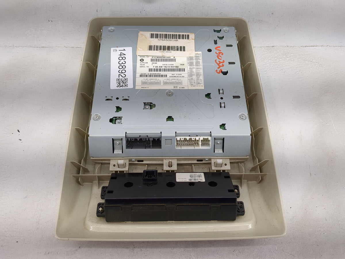 2009 Dodge Journey Information Radio Display Screen Beige - Oemusedautoparts1.com