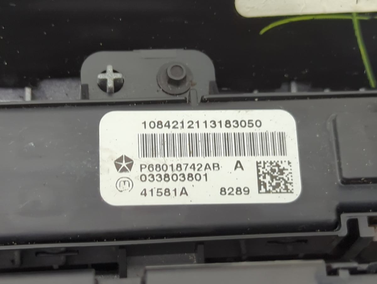 2009-2010 Dodge Journey Climate Control Module Temperature AC/Heater Replacement P/N:P68018742AB Fits Fits 2009 2010 OEM Use