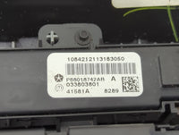2009-2010 Dodge Journey Climate Control Module Temperature AC/Heater Replacement P/N:P68018742AB Fits Fits 2009 2010 OEM Use