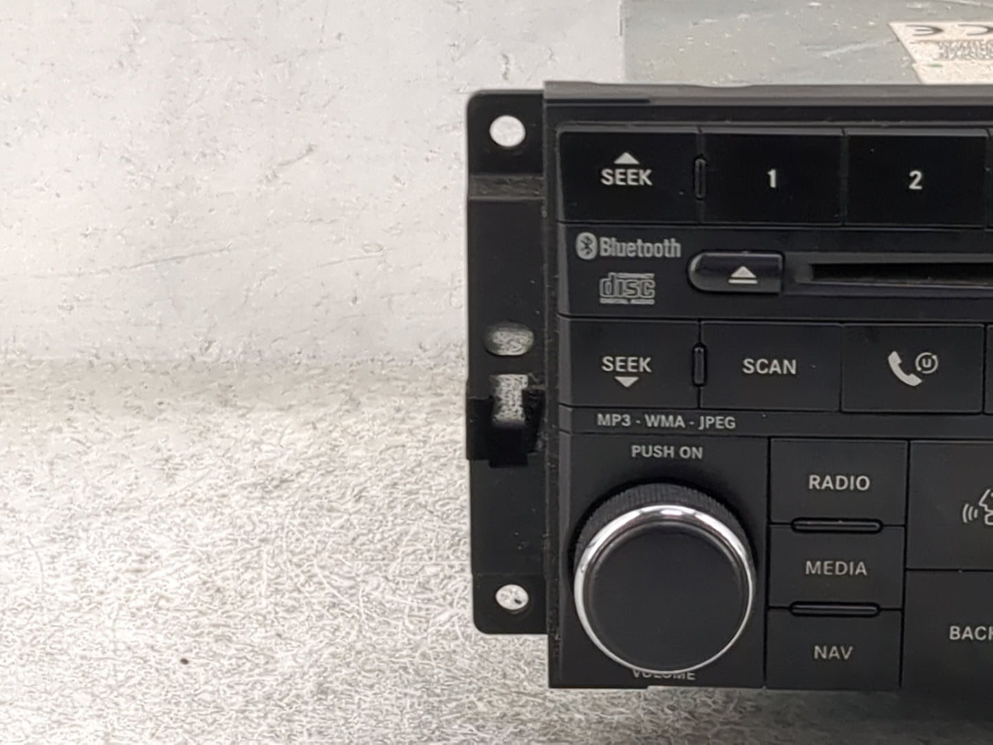 2009 Dodge Journey Radio AM FM Cd Player Receiver Replacement P/N:P05107097AF T00BE171850236 Fits OEM Used Auto Parts - Oemu