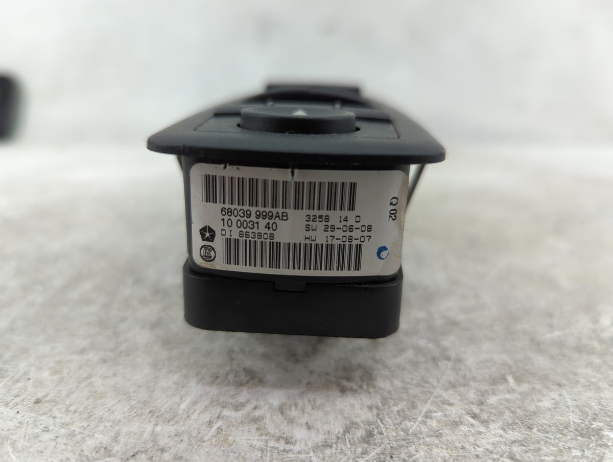 2009-2010 Dodge Journey Master Power Window Switch Replacement Driver Side Left P/N:68039999AB Fits Fits 2007 2008 2009 2010