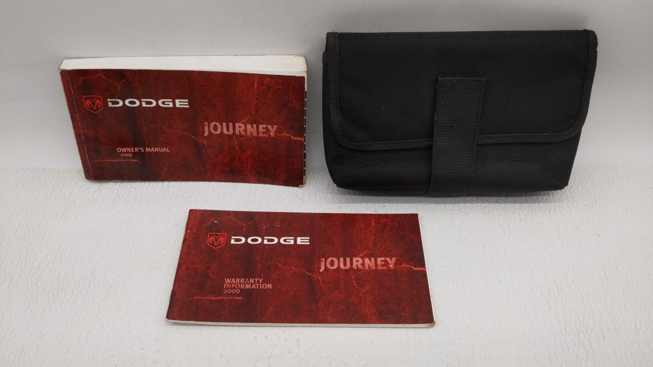 2009 Dodge Journey Owners Manual Book Guide P/N:81-226-0910 OEM Used Auto Parts - Oemusedautoparts1.com
