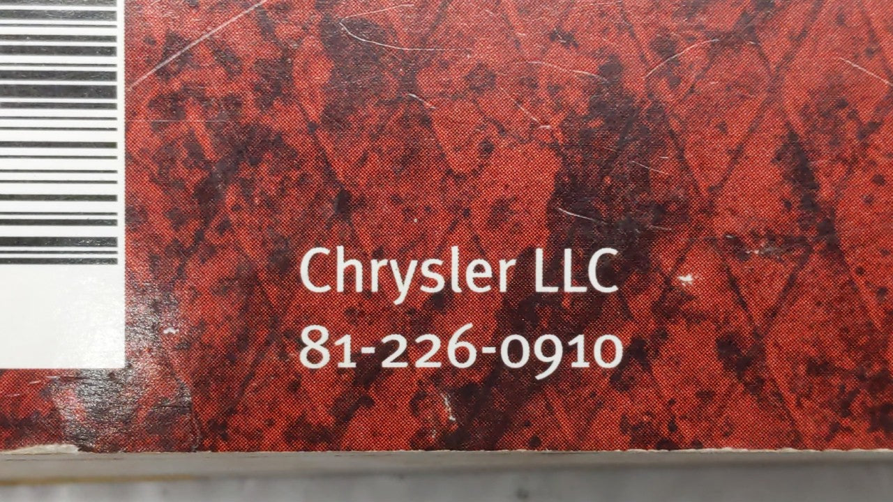 2009 Dodge Journey Owners Manual Book Guide P/N:81-226-0910 OEM Used Auto Parts - Oemusedautoparts1.com