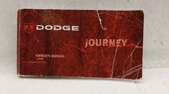 compare product 2009 Dodge Journey Owners Manual Book Guide OEM Used Auto Parts