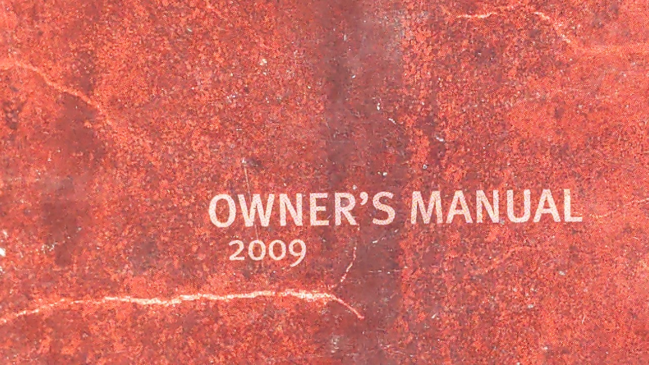 2009 Dodge Journey Owners Manual Book Guide OEM Used Auto Parts - Oemusedautoparts1.com