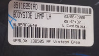 2009 Dodge Journey Tail Light Assembly Driver Left OEM P/N:05116291AD 05116291AE, 05067785A Fits OEM Used Auto Parts - Oemus