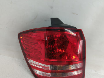 2009 Dodge Journey Tail Light Assembly Driver Left OEM P/N:68185889AA 05116291AD, 05116291AE, 05067785A Fits OEM Used Auto Parts