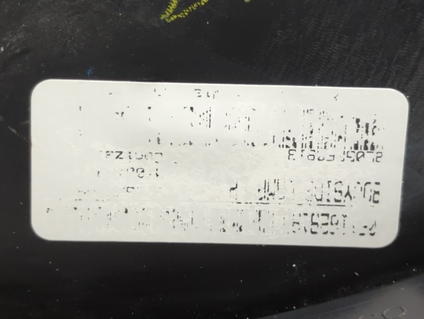 2009 Dodge Journey Tail Light Assembly Driver Left OEM P/N:68185889AA 05116291AD, 05116291AE, 05067785A Fits OEM Used Auto P