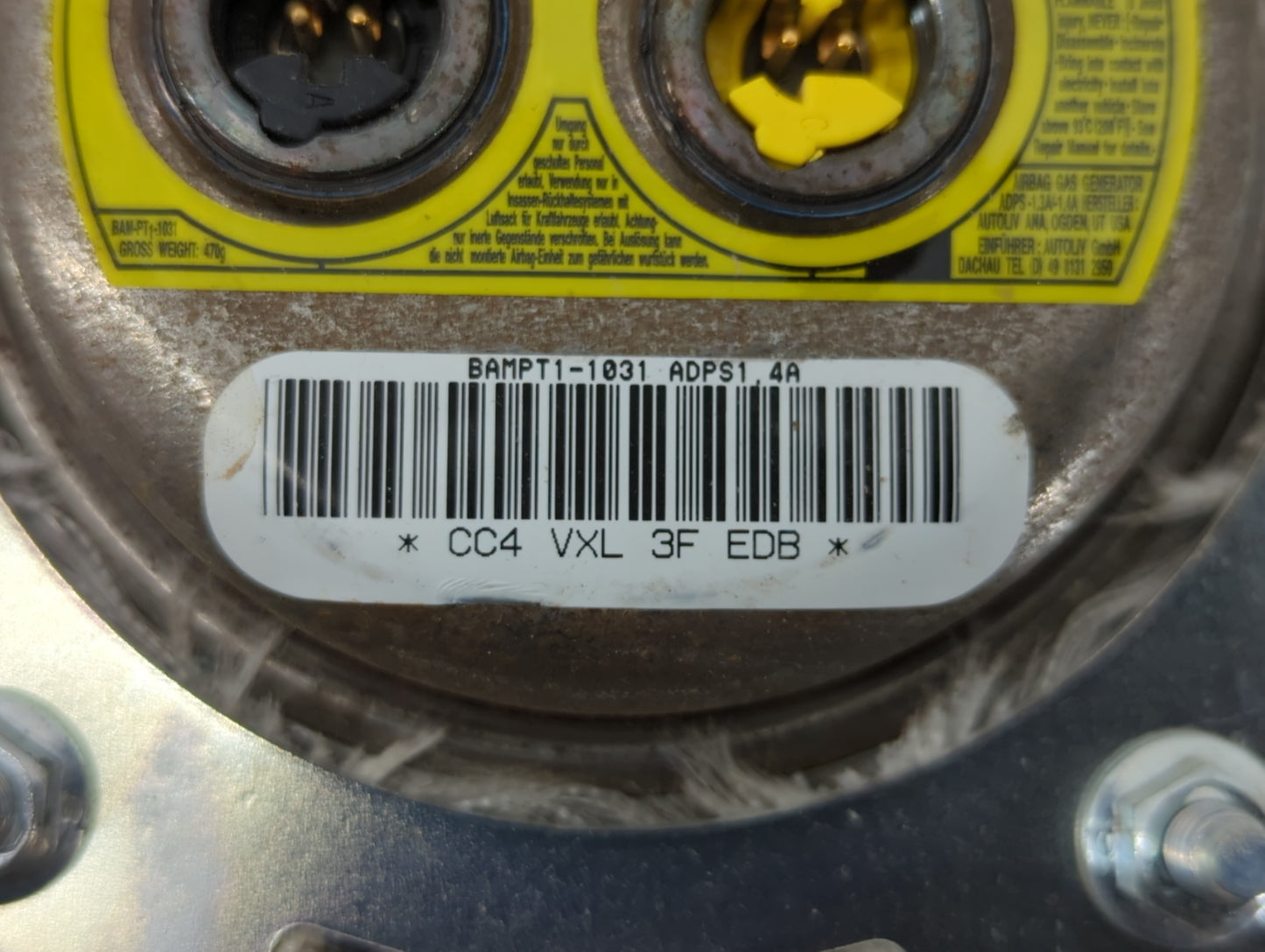 Dodge Journey Air Bag Passenger Right Dashboard Oem - Oemusedautoparts1.com