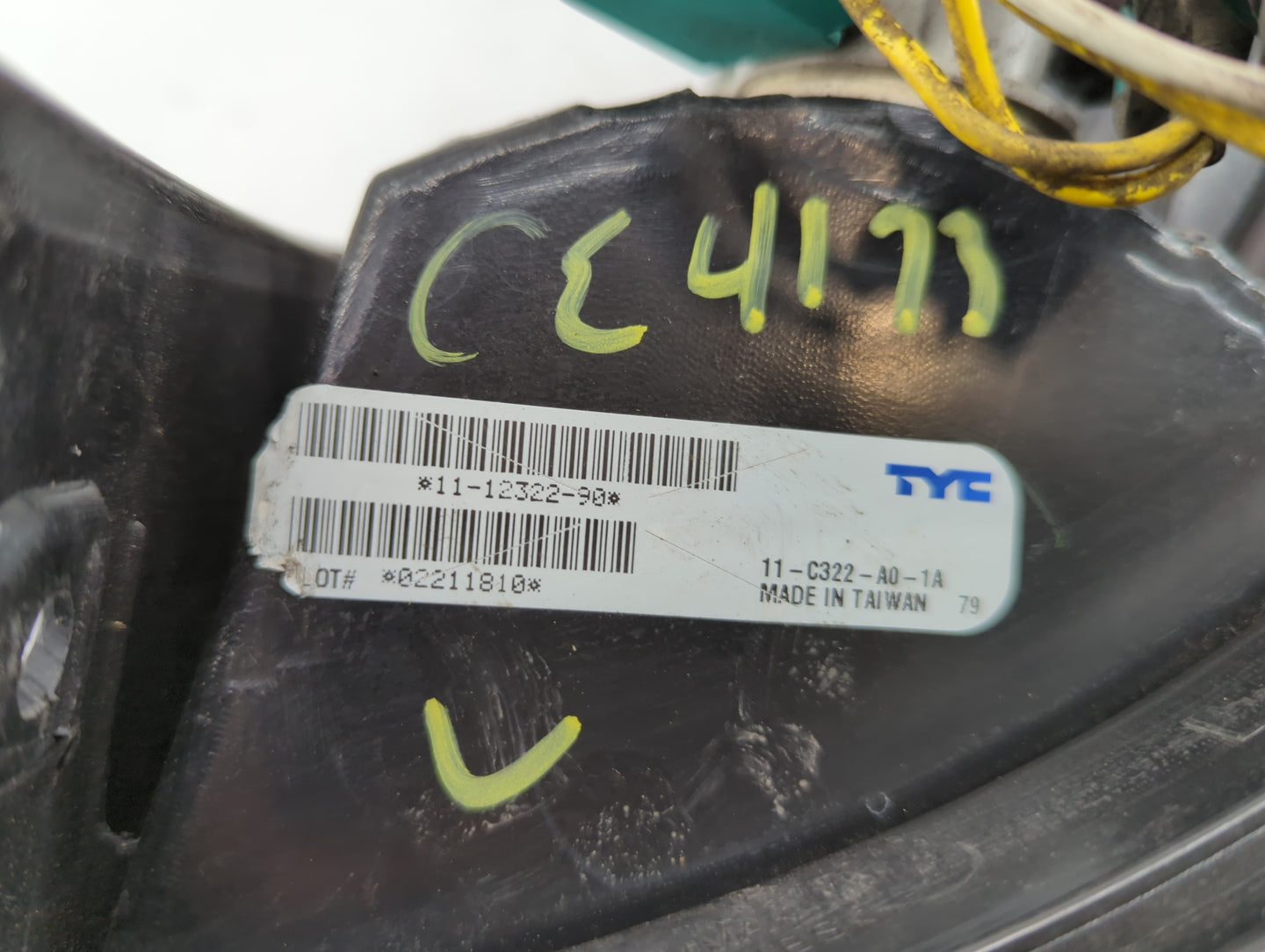 2009 Dodge Journey Tail Light Assembly Driver Left OEM P/N:05067785AB Fits OEM Used Auto Parts - Oemusedautoparts1.com