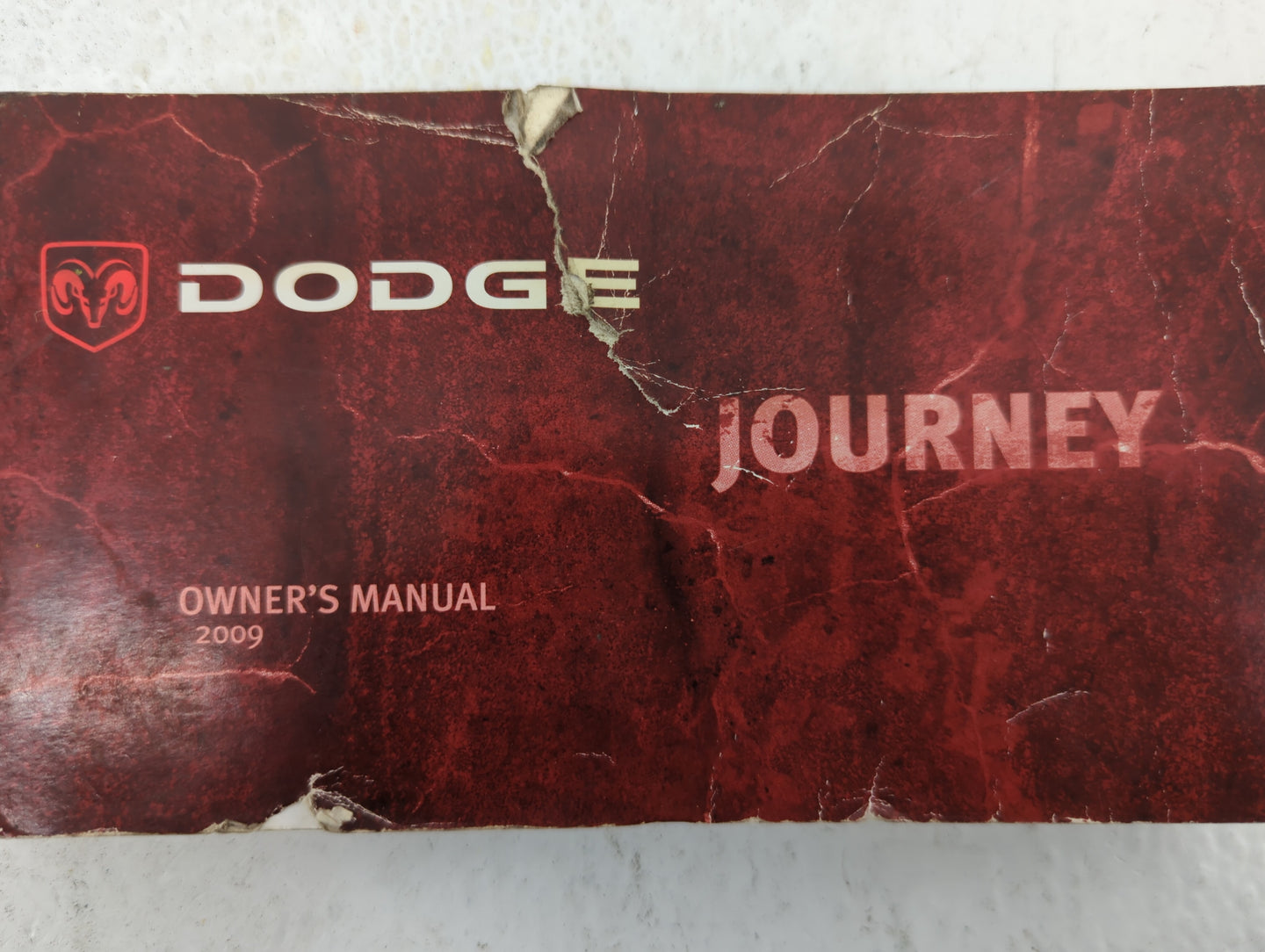 2009 Dodge Journey Owners Manual Book Guide OEM Used Auto Parts - Oemusedautoparts1.com
