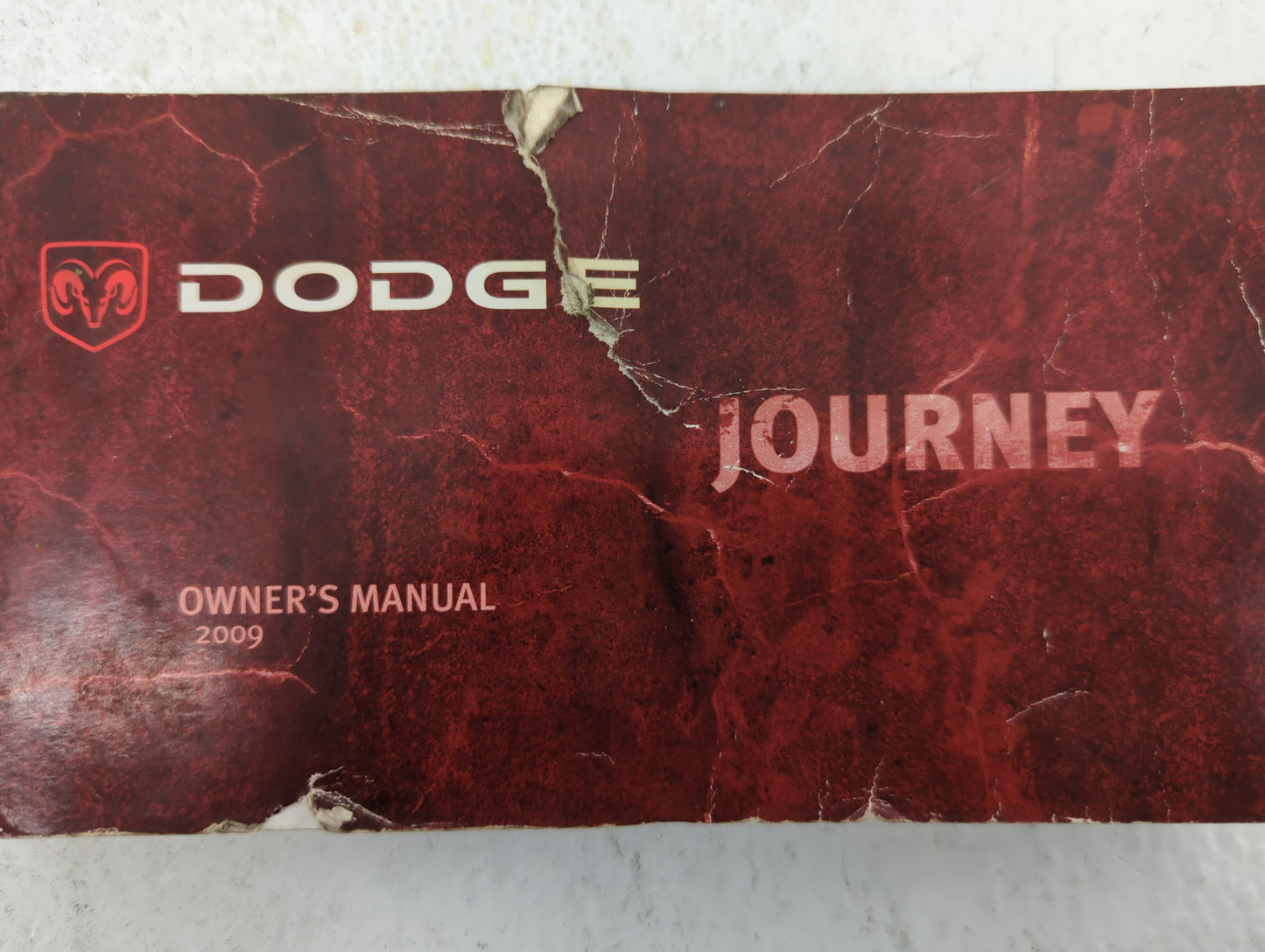 2009 Dodge Journey Owners Manual Book Guide OEM Used Auto Parts - Oemusedautoparts1.com