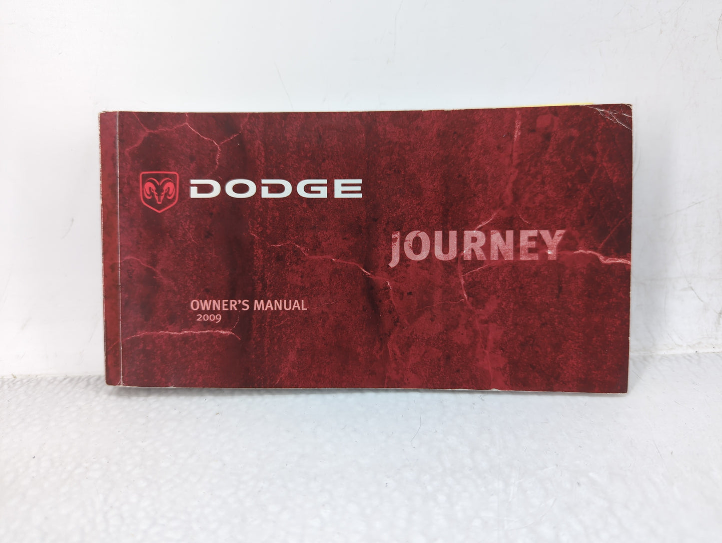 2009 Dodge Journey Owners Manual Book Guide OEM Used Auto Parts - Oemusedautoparts1.com