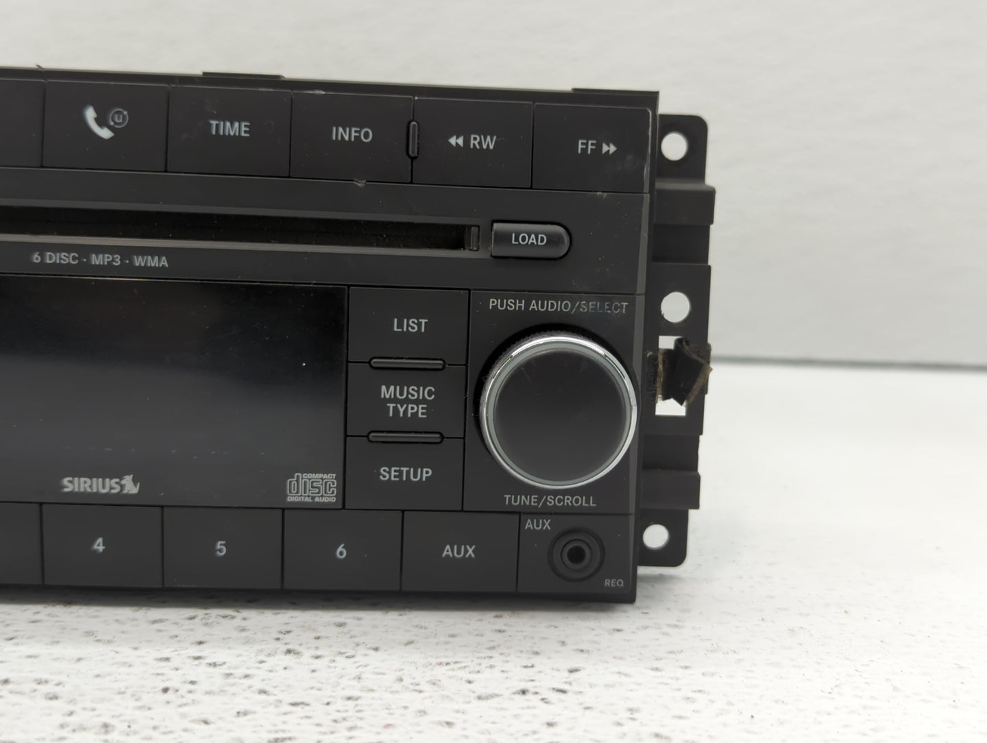 2009-2010 Dodge Journey Radio AM FM Cd Player Receiver Replacement P/N:05064932AD 05064920AG, 05064113AJ Fits Fits 2008 2009