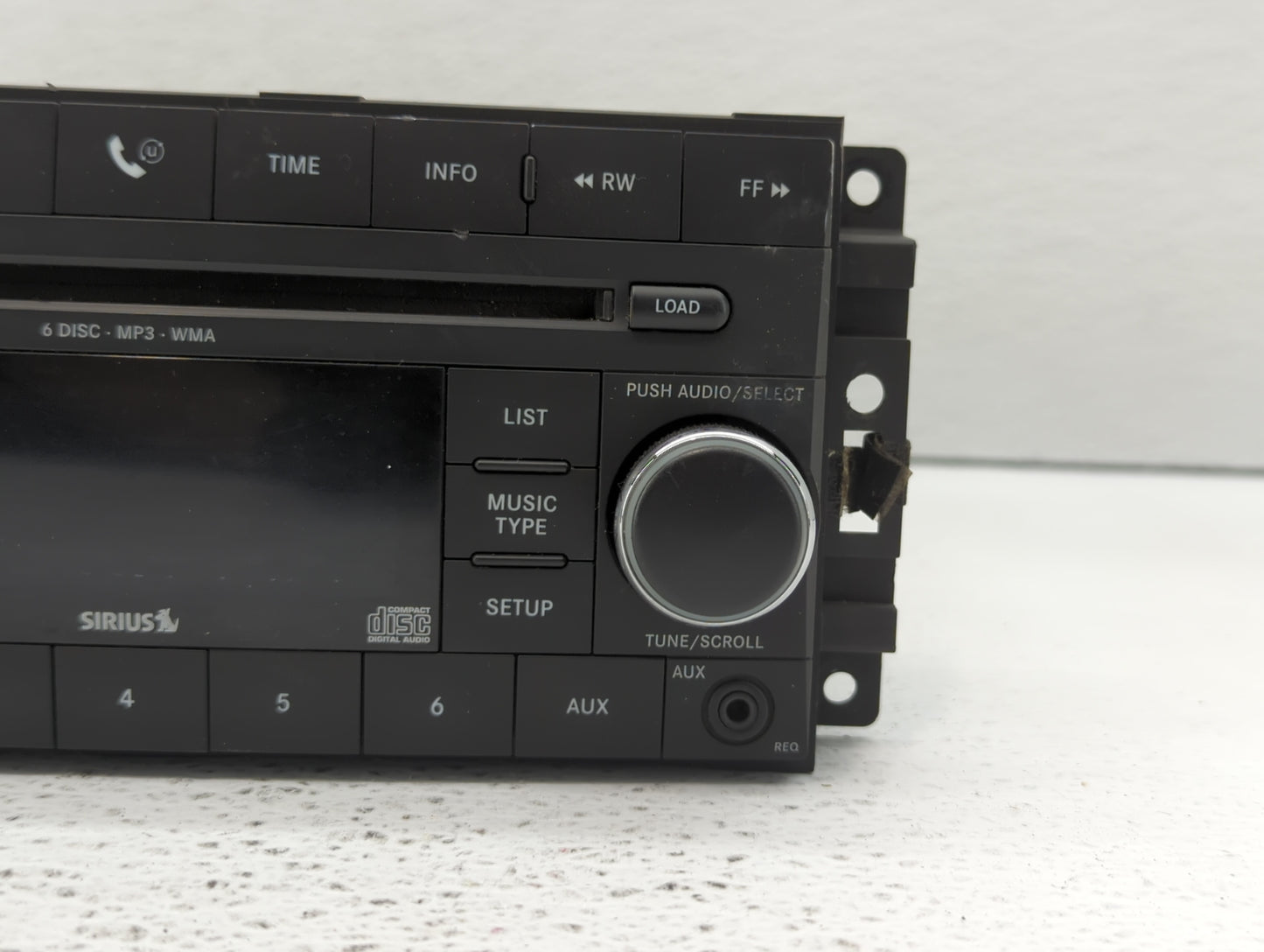 2009-2010 Dodge Journey Radio AM FM Cd Player Receiver Replacement P/N:05064932AD 05064920AG, 05064113AJ Fits Fits 2008 2009