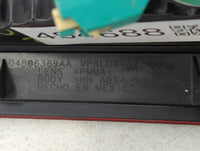 2009 Dodge Journey Tail Light Assembly Driver Left OEM P/N:04806369AA 04806369AB Fits OEM Used Auto Parts - Oemusedautoparts