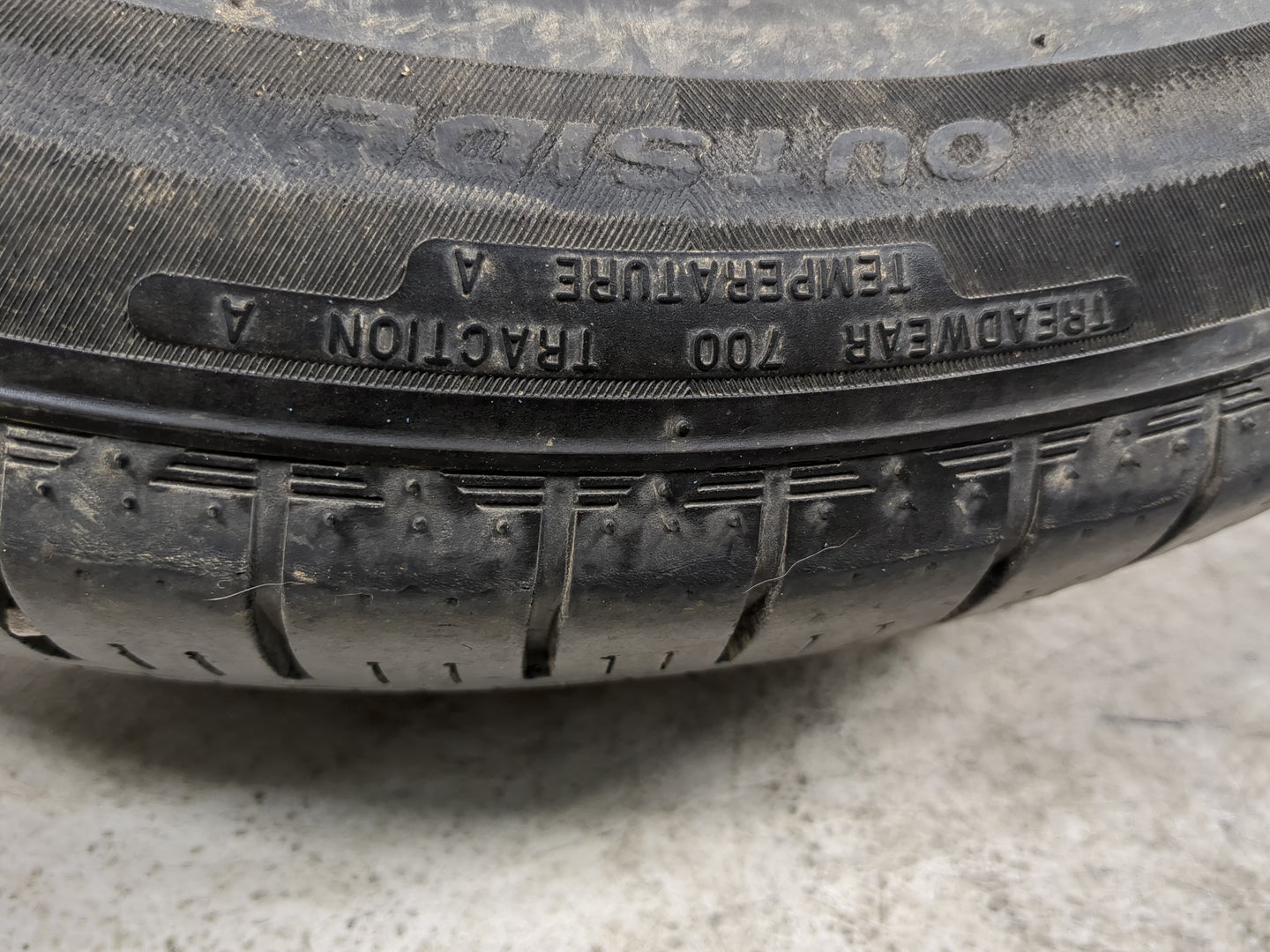 Used Tire 225/55R17 NEXEN N5000 PLATINUM 102H - Tread Depth 6/32 - Oemusedautoparts1.com