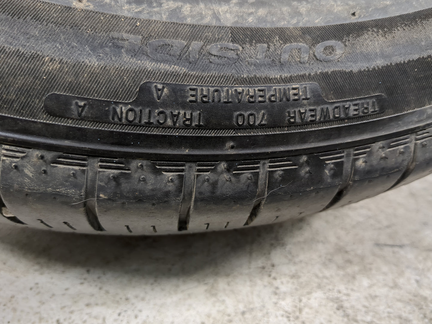 Used Tire 225/55R17 NEXEN N5000 PLATINUM 102H - Tread Depth 6/32 - Oemusedautoparts1.com