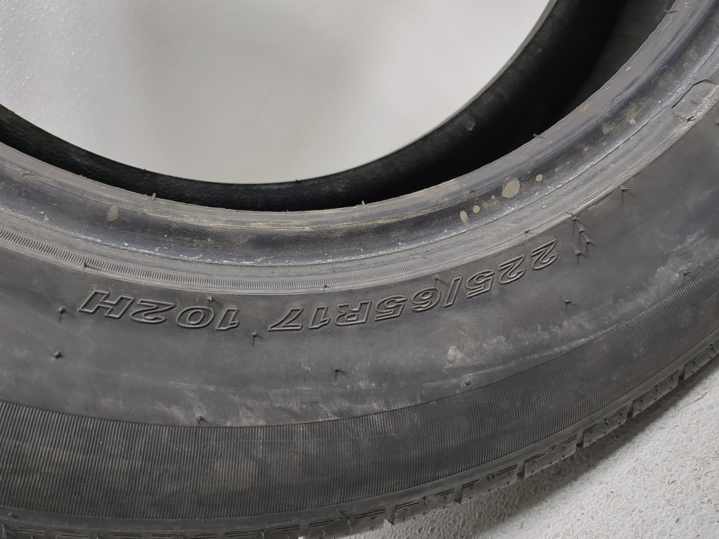 Used Tire 225/55R17 NEXEN N5000 PLATINUM 102H - Tread Depth 6/32 - Oemusedautoparts1.com
