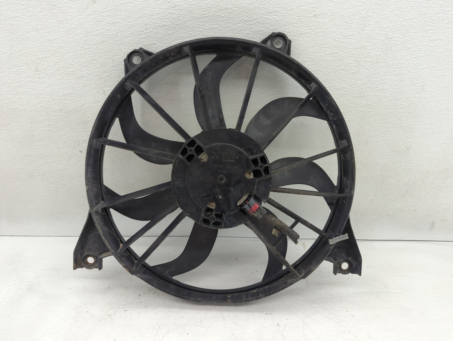 2009-2020 Dodge Journey Left Radiator Fan Motor Assembly Black - Oemusedautoparts1.com