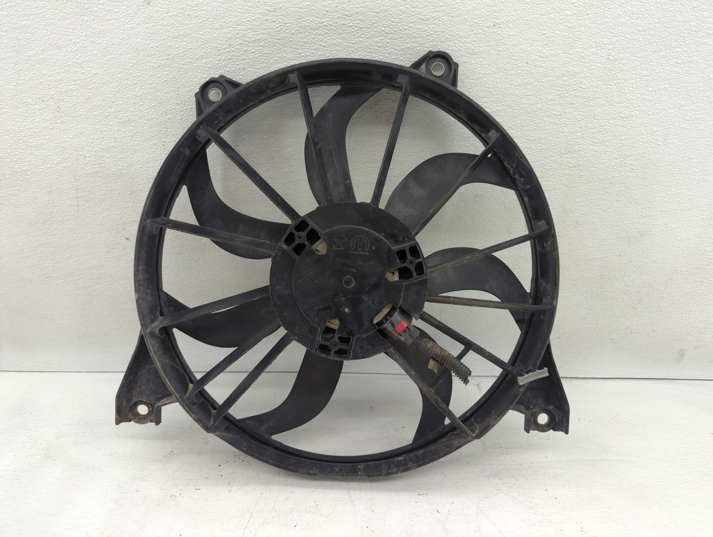 2009-2020 Dodge Journey Left Radiator Fan Motor Assembly Black - Oemusedautoparts1.com