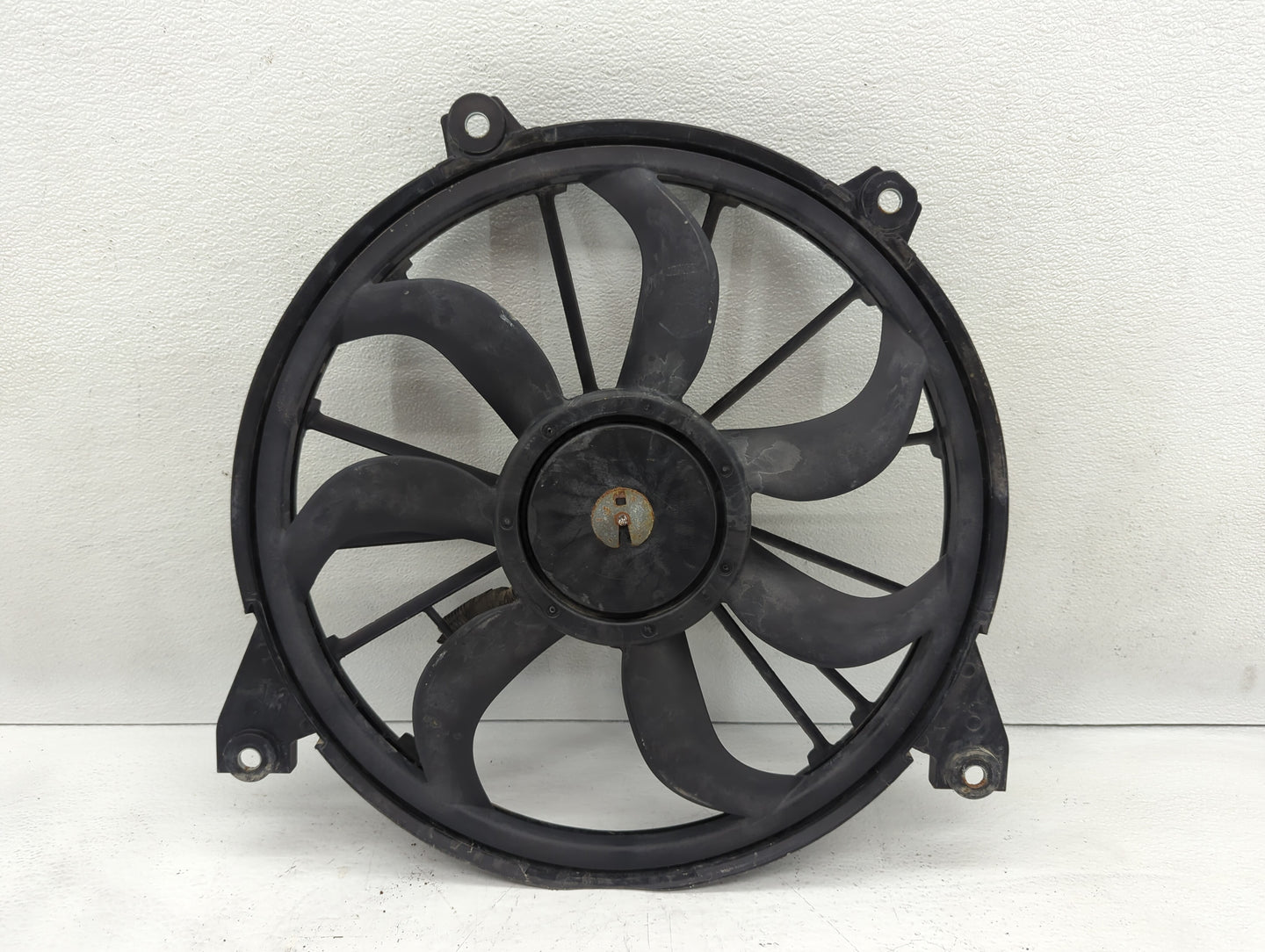 2009-2020 Dodge Journey Left Radiator Fan Motor Assembly Black - Oemusedautoparts1.com