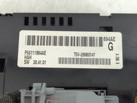 2009-2010 Dodge Journey Climate Control Module Temperature AC/Heater Replacement P/N:P55111894AE Fits Fits 2009 2010 OEM Use