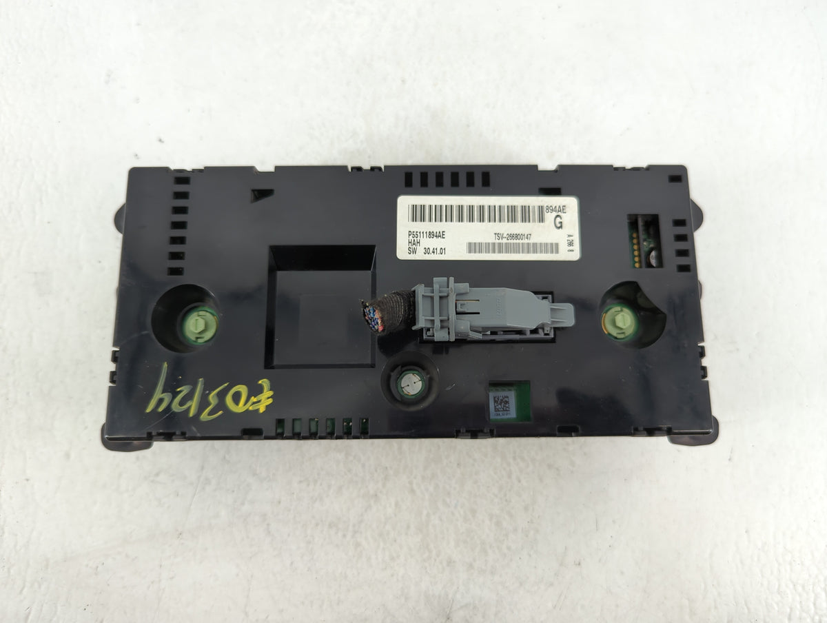 2009-2010 Dodge Journey Climate Control Module Temperature AC/Heater Replacement P/N:P55111894AE Fits Fits 2009 2010 OEM Use