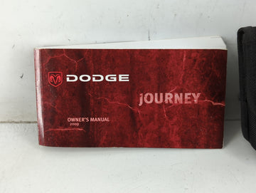 2009 Dodge Journey Owners Manual Book Guide P/N:81-226-0910 OEM Used Auto Parts