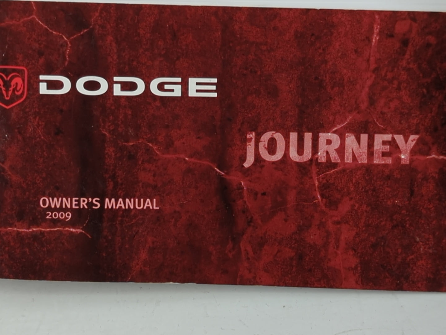 2009 Dodge Journey Owners Manual Book Guide P/N:81-226-0910 OEM Used Auto Parts - Oemusedautoparts1.com