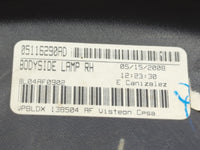 2009 Dodge Journey Tail Light Assembly Passenger Right OEM P/N:05116290AD Fits OEM Used Auto Parts - Oemusedautoparts1.com