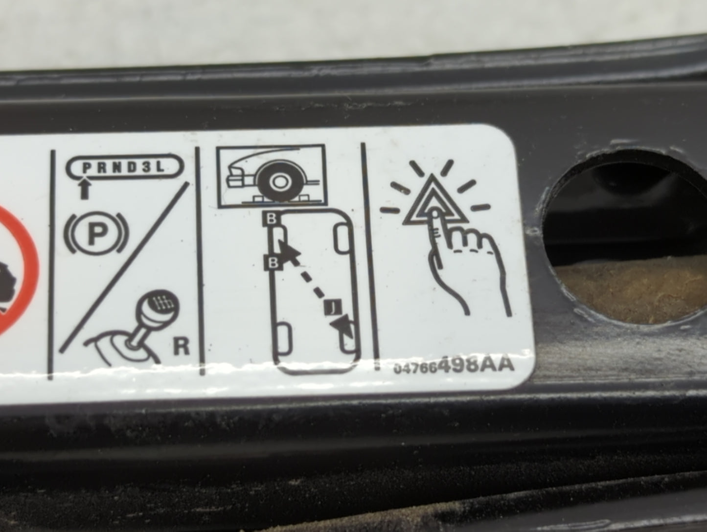 2009 Dodge Journey Spare Scissor Car Jack - Oemusedautoparts1.com