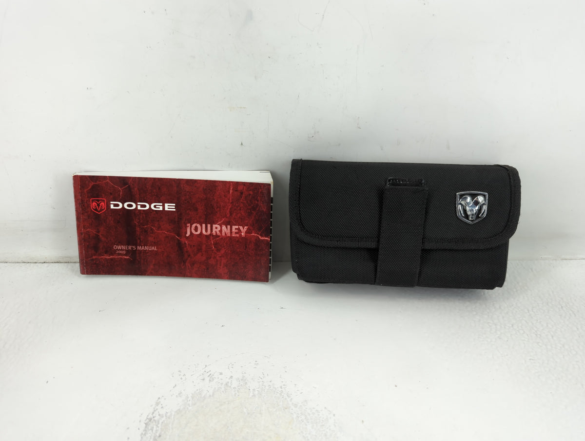 2009 Dodge Journey Owners Manual Book Guide P/N:81-226-0901 OEM Used Auto Parts - Oemusedautoparts1.com