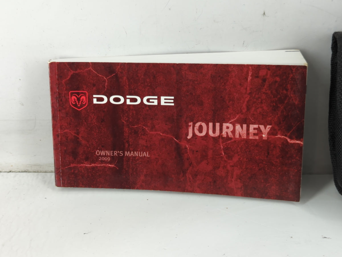 2009 Dodge Journey Owners Manual Book Guide P/N:81-226-0901 OEM Used Auto Parts - Oemusedautoparts1.com
