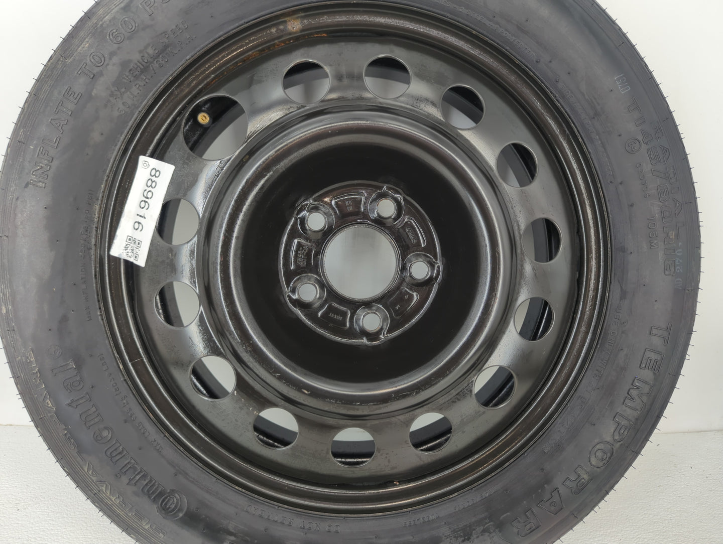 2009-2014 Dodge Journey Spare Donut Tire Wheel Rim Oem - Oemusedautoparts1.com