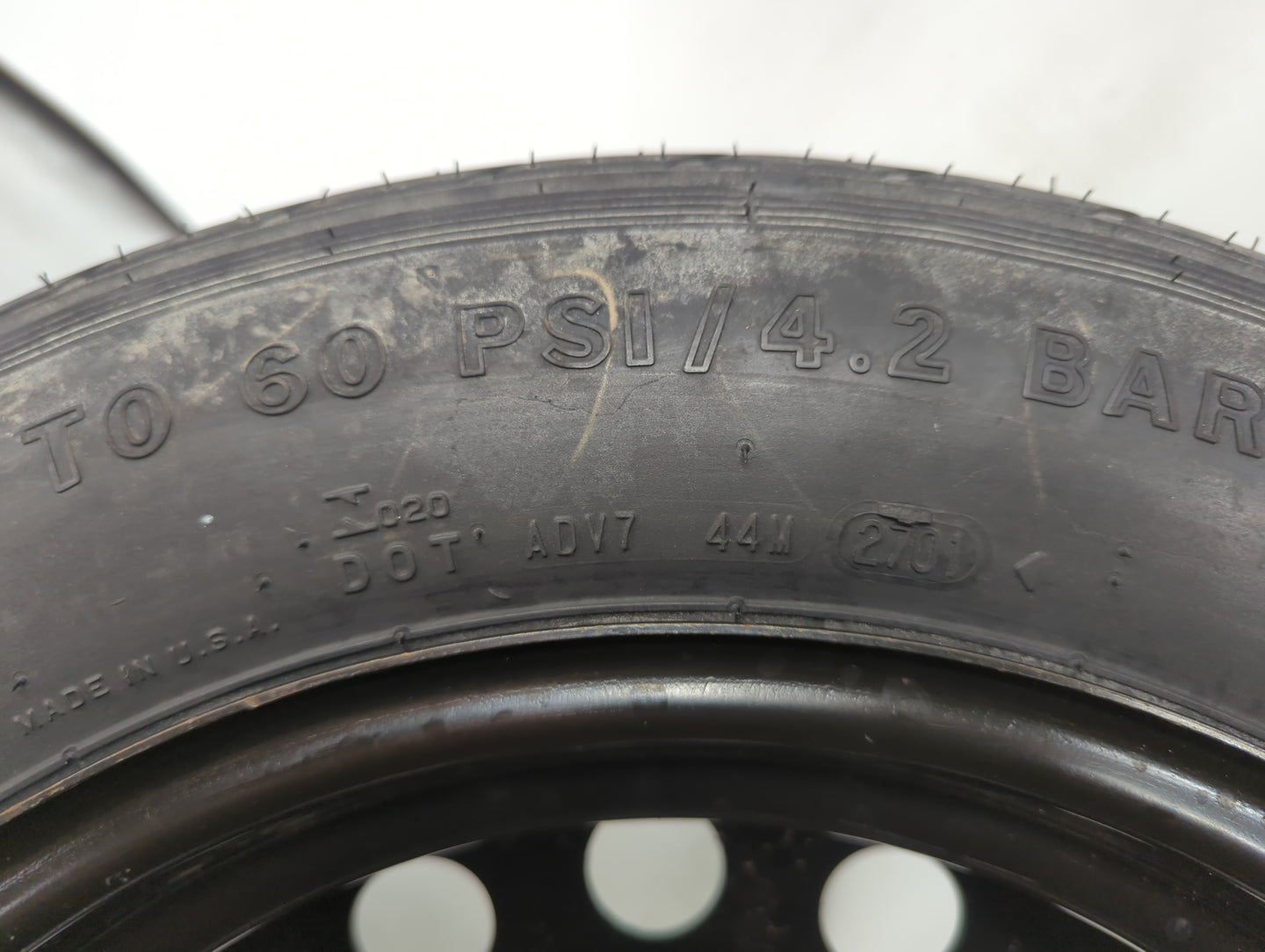 2009-2014 Dodge Journey Spare Donut Tire Wheel Rim Oem - Oemusedautoparts1.com