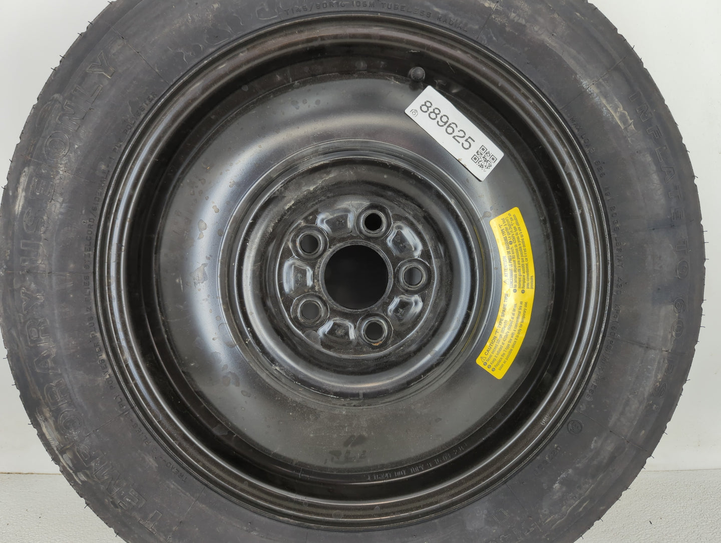2009-2014 Dodge Journey Spare Donut Tire Wheel Rim Oem - Oemusedautoparts1.com