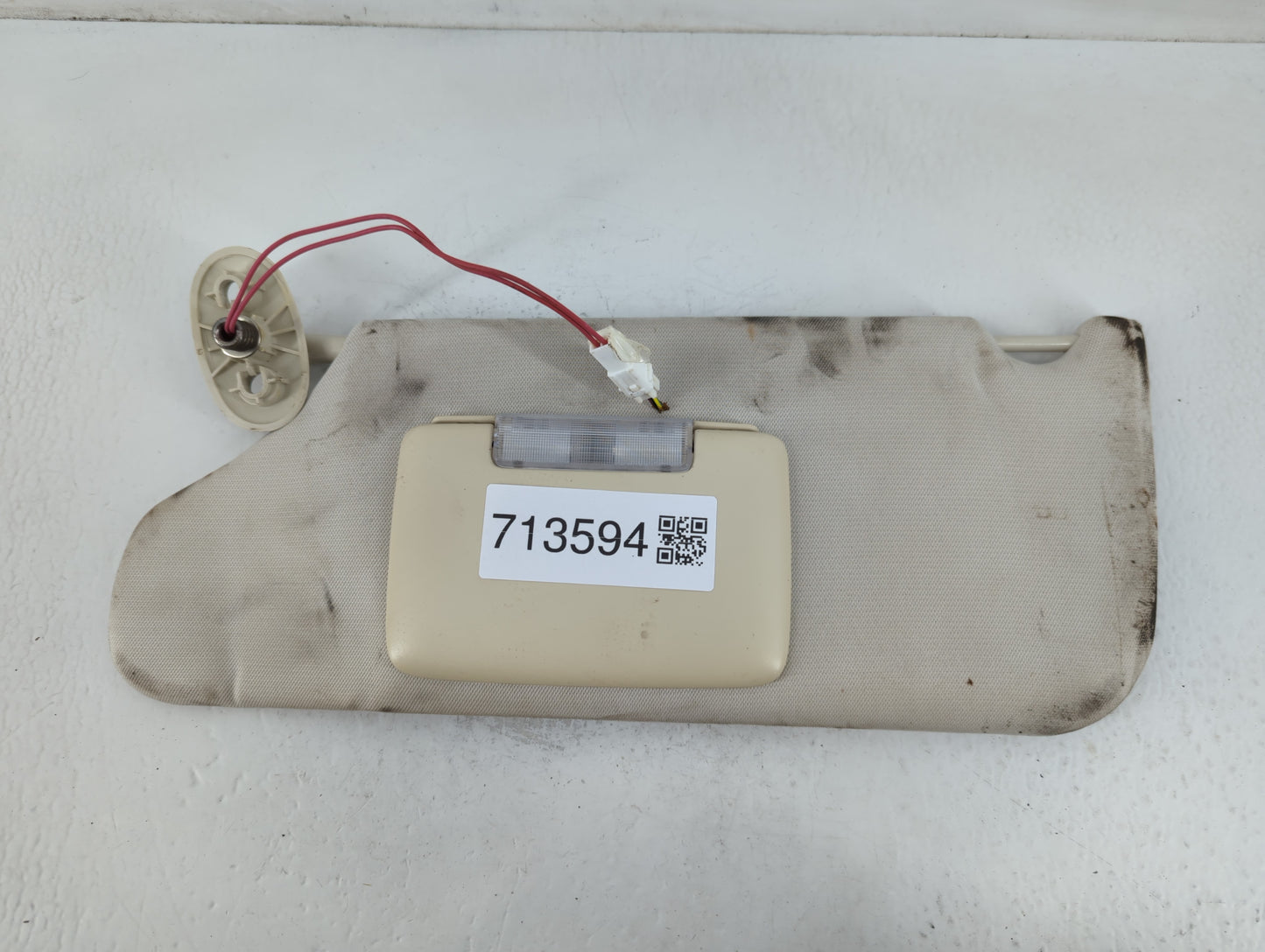 2007-2010 Dodge Nitro Sun Visor Shade Replacement Passenger Right Mirror Fits Fits 2007 2008 2009 2010 OEM Used Auto Parts -