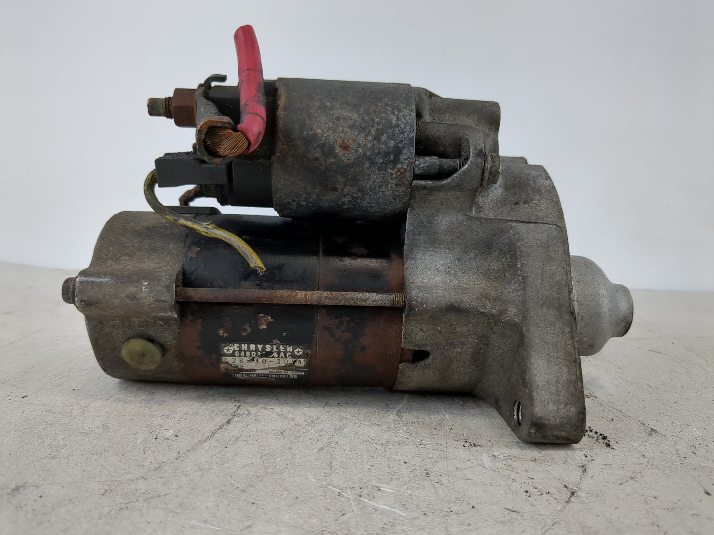 2006-2008 Dodge Ram 1500 Car Starter Motor Solenoid OEM Fits Fits 2006 2007 2008 2009 2010 2011 2012 2013 OEM Used Auto Part