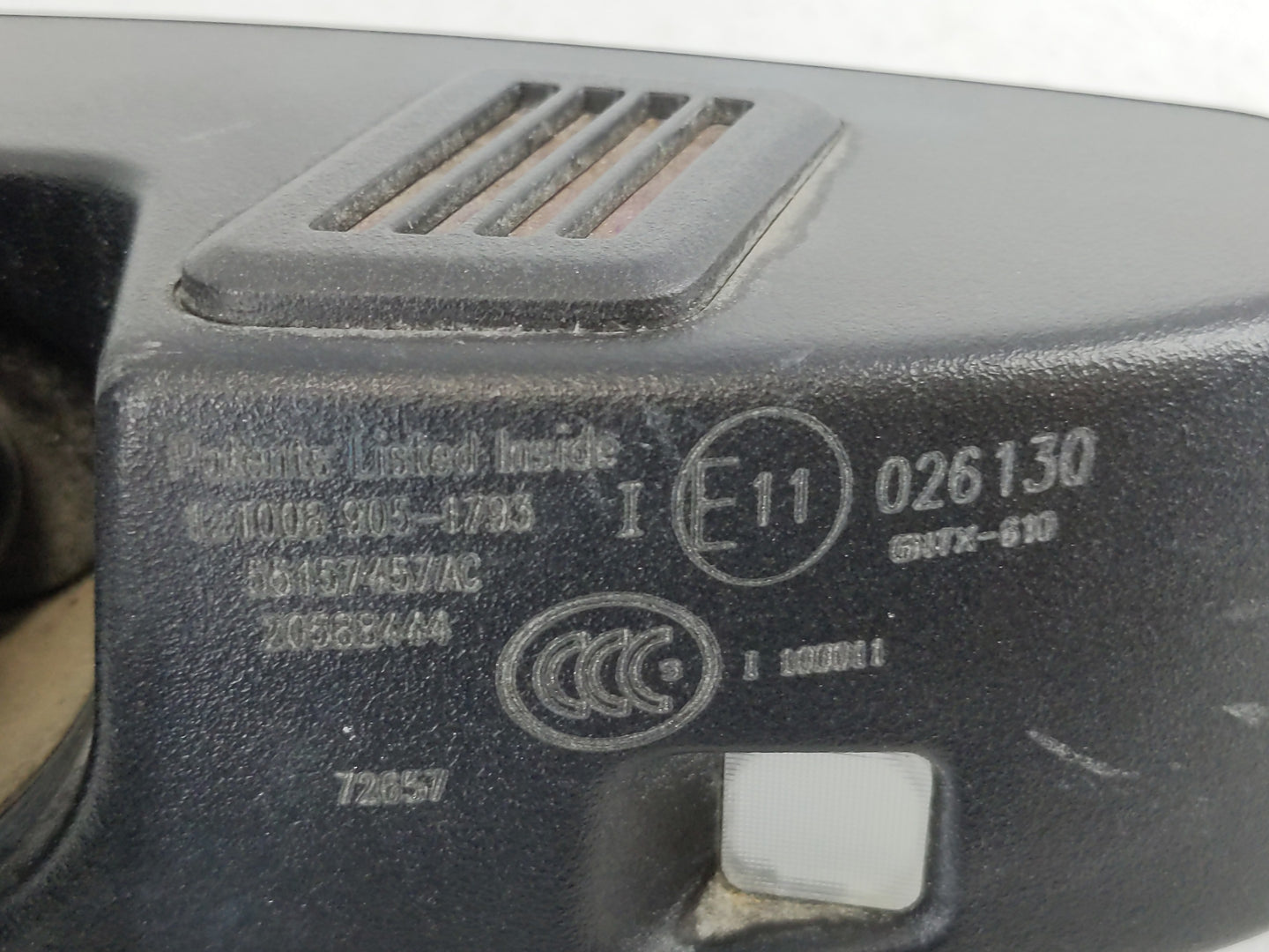 2009 Dodge Ram 1500 Interior Rear View Mirror Replacement OEM P/N:E11026130 Fits OEM Used Auto Parts - Oemusedautoparts1.com