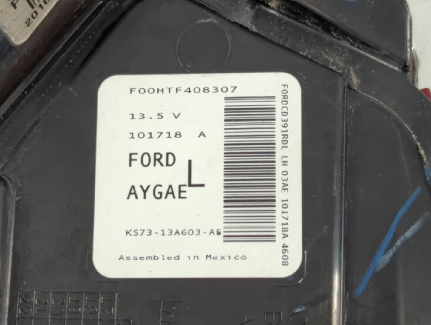 2009 Dodge Ram 1500 Tail Light Assembly Driver Left OEM P/N:KS73-13A603-AG Fits OEM Used Auto Parts - Oemusedautoparts1.com