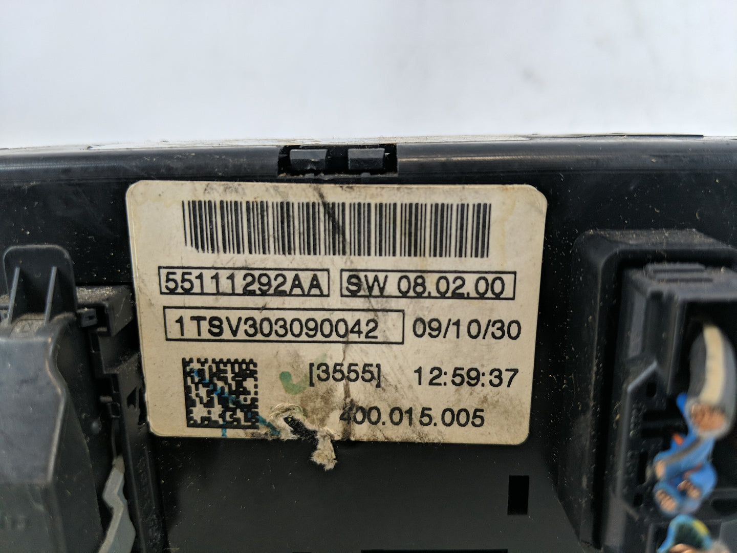 2009-2010 Dodge Ram 1500 Climate Control Module Temperature AC/Heater Replacement P/N:55111292AA Fits Fits 2009 2010 OEM Use