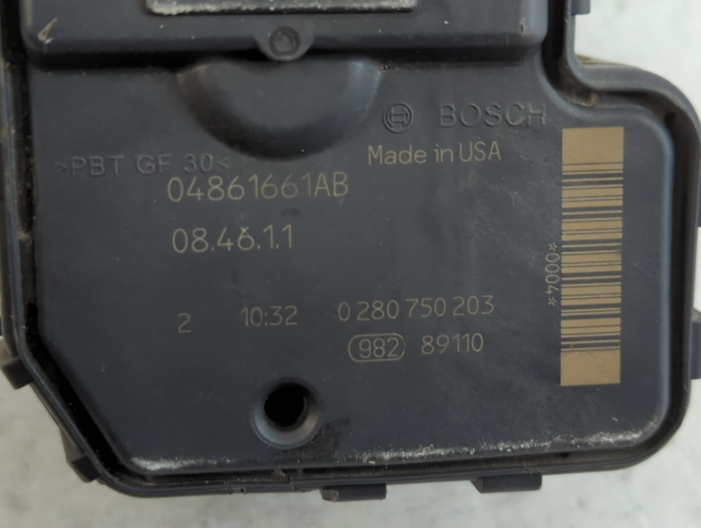 2009 Dodge Ram 1500 Throttle Body P/N:04861661AB Fits Fits 2007 2008 2010 2011 2012 OEM Used Auto Parts - Oemusedautoparts1.