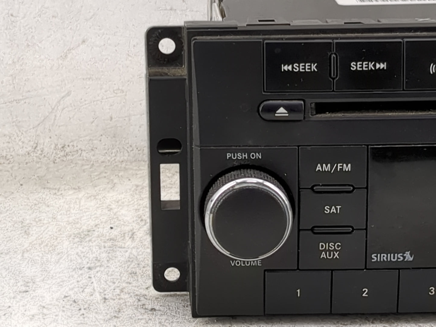 2009-2010 Dodge Ram 1500 Radio AM FM Cd Player Receiver Replacement P/N:P68021163AE Fits Fits 2008 2009 2010 2011 OEM Used A