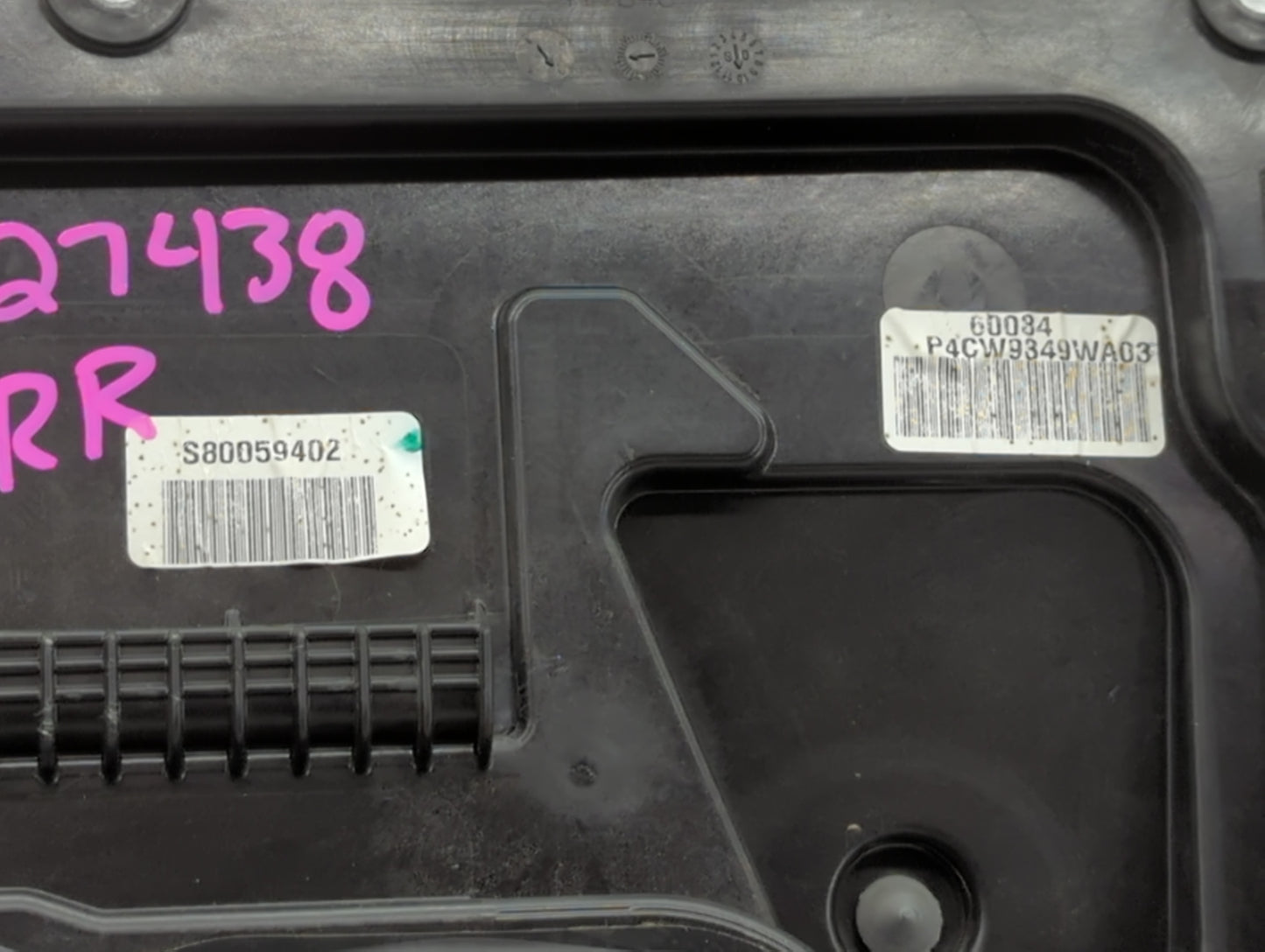 2009 Dodge Ram 1500 Used Window Regulator Right Passenger Rear Black - Oemusedautoparts1.com