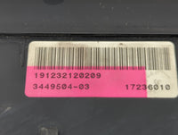 2009 Ford Club Fusebox Fuse Box Panel Relay Module P/N:17236010 Fits Fits 2008 OEM Used Auto Parts - Oemusedautoparts1.com