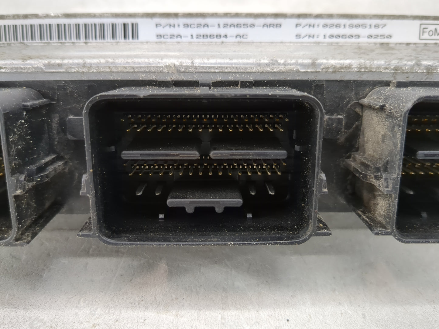 2009 Ford E-250 Econoline PCM Engine Control Computer ECU ECM PCU OEM P/N:9C2A-12A650-ARB 0 261 S05 167 Fits OEM Used Auto P